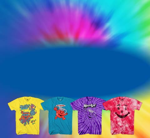 Dress Kool with Tie Dye Kool-aid Shirts